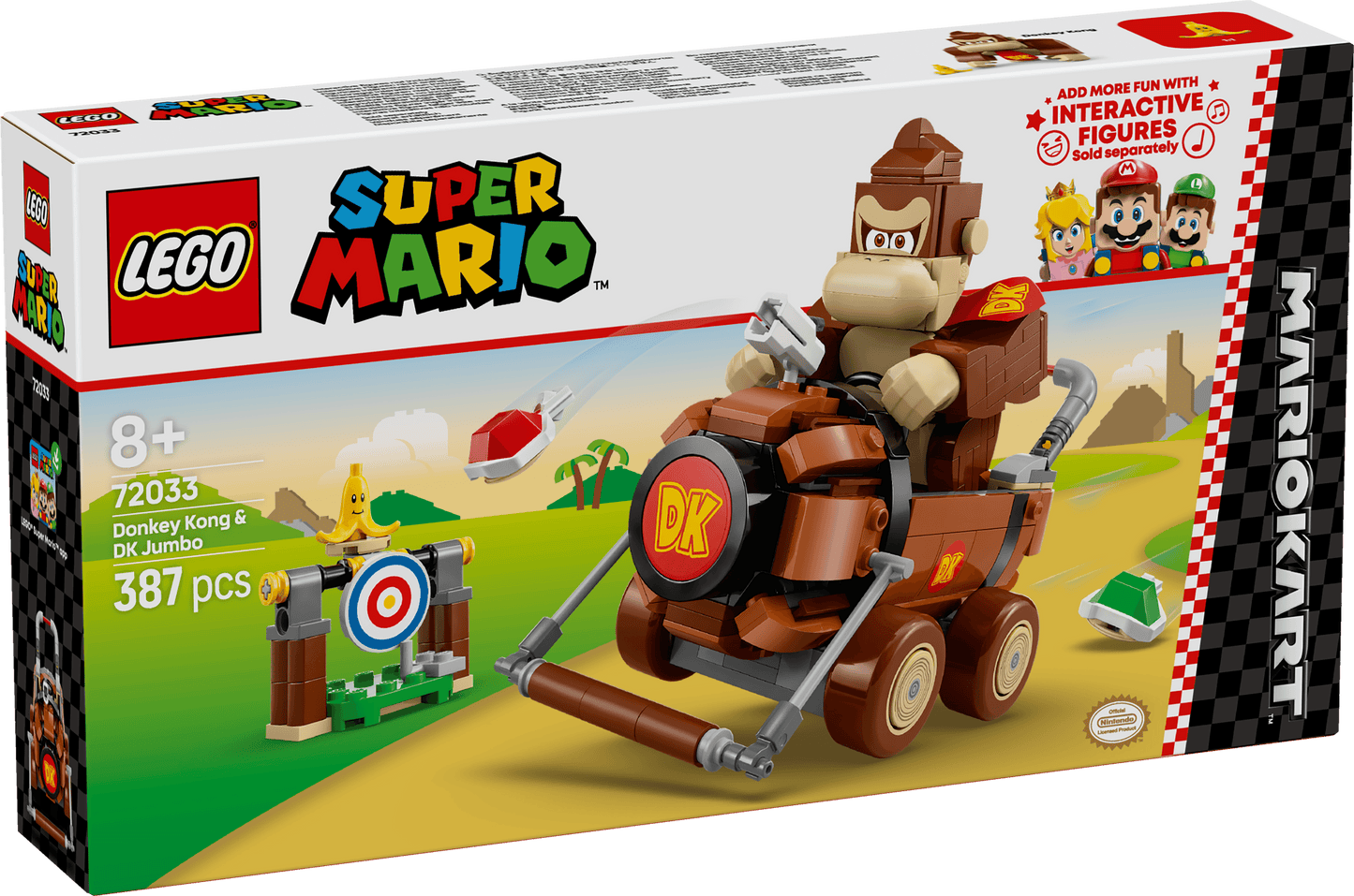 LEGO Mario Kart – Donkey Kong &amp; DK Jumbo 72033 SuperMario