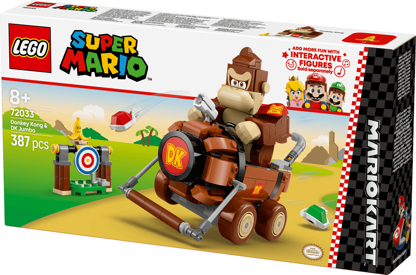 LEGO Mario Kart – Donkey Kong &amp; DK Jumbo 72033 SuperMario