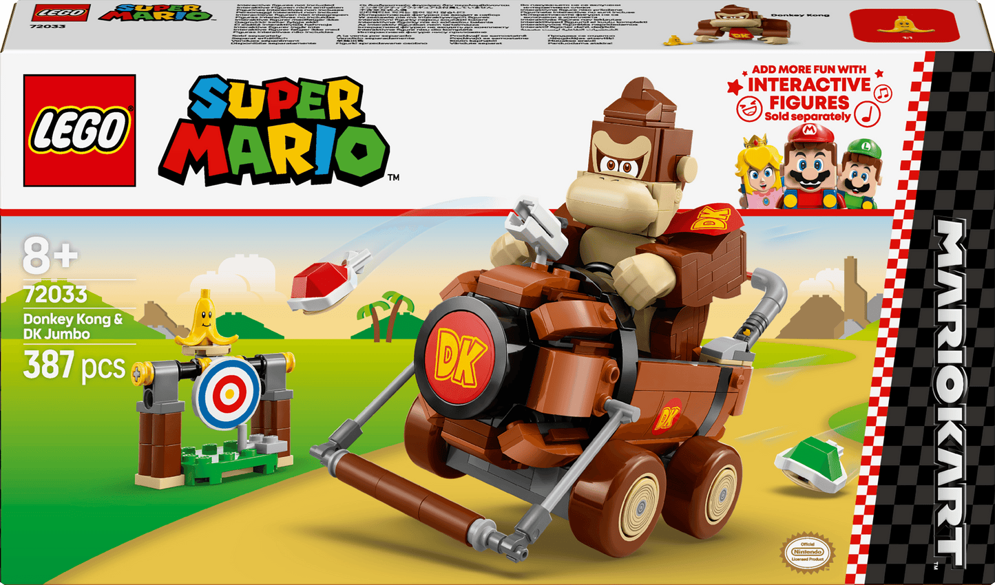 LEGO Mario Kart – Donkey Kong & DK Jumbo 72033 SuperMario