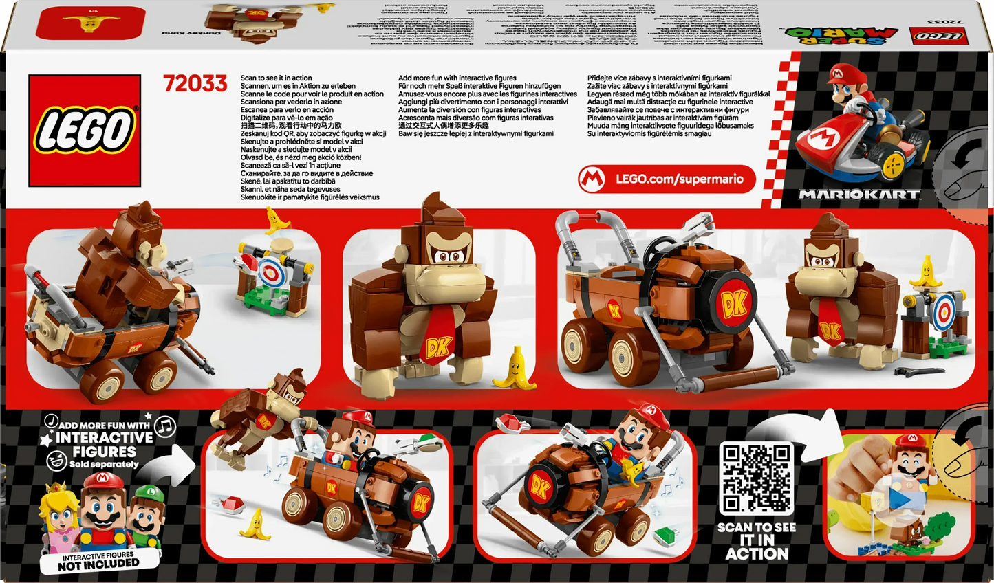 LEGO Mario Kart – Donkey Kong &amp; DK Jumbo 72033 SuperMario (Delivery: January 2025)