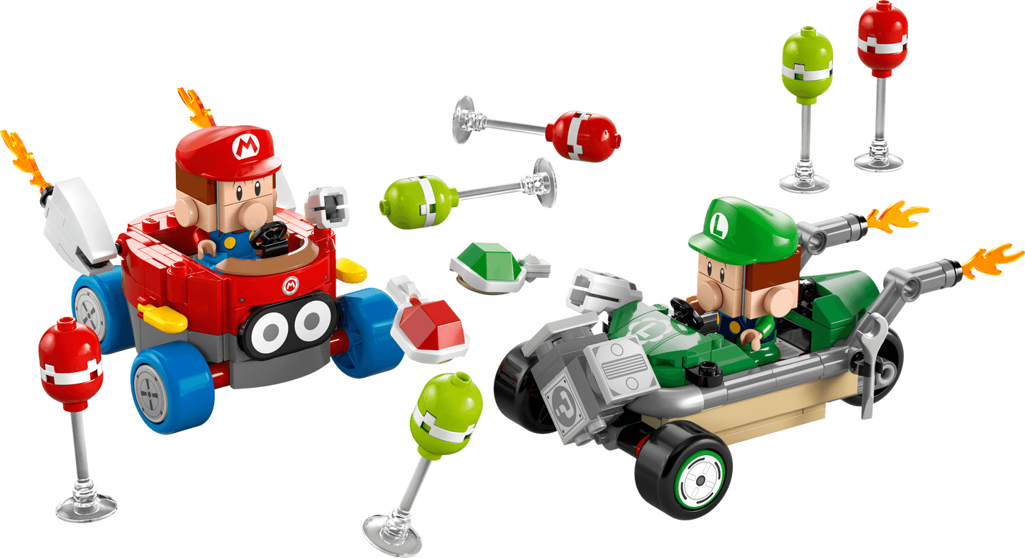 LEGO Mario Kart – Baby Mario vs. Baby Luigi 72034 SuperMario