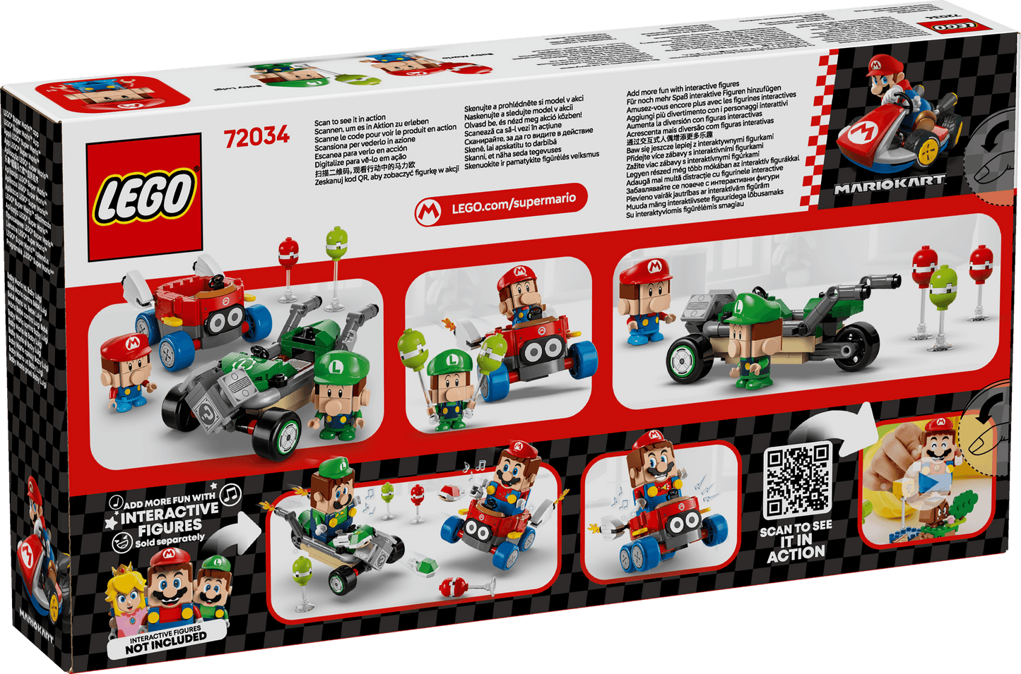 LEGO Mario Kart – The Baby Mario vs. Baby Luigi 72034 SuperMario