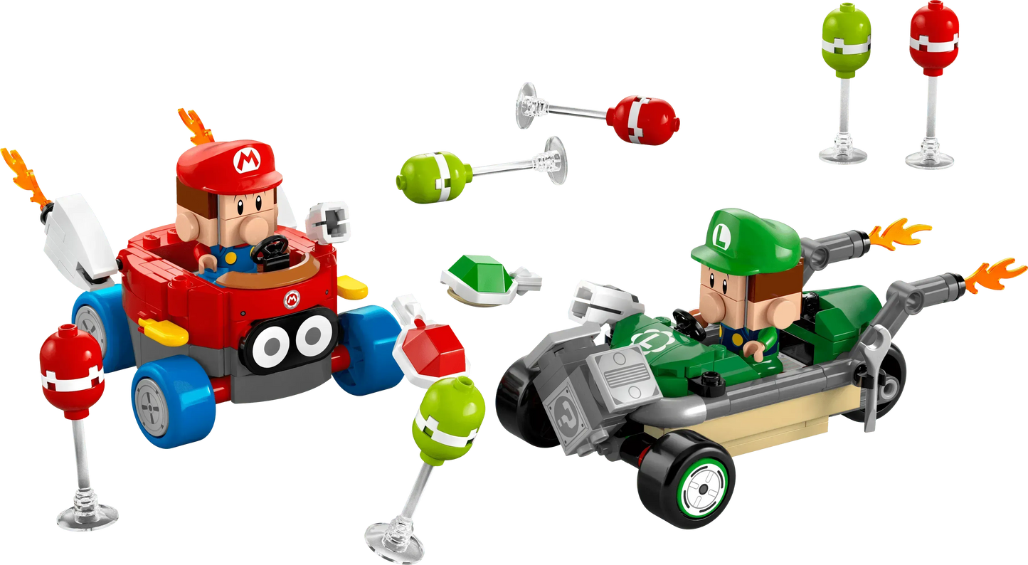 LEGO Mario Kart – Baby Mario vs. Baby Luigi 72034 Super Mario