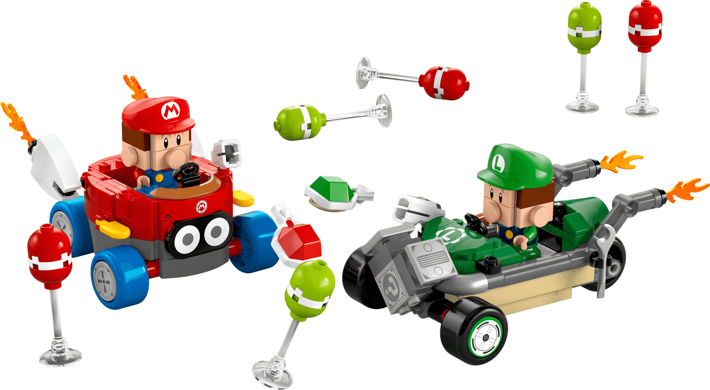 LEGO Mario Kart – Baby Mario vs. Baby Luigi 72034 SuperMario