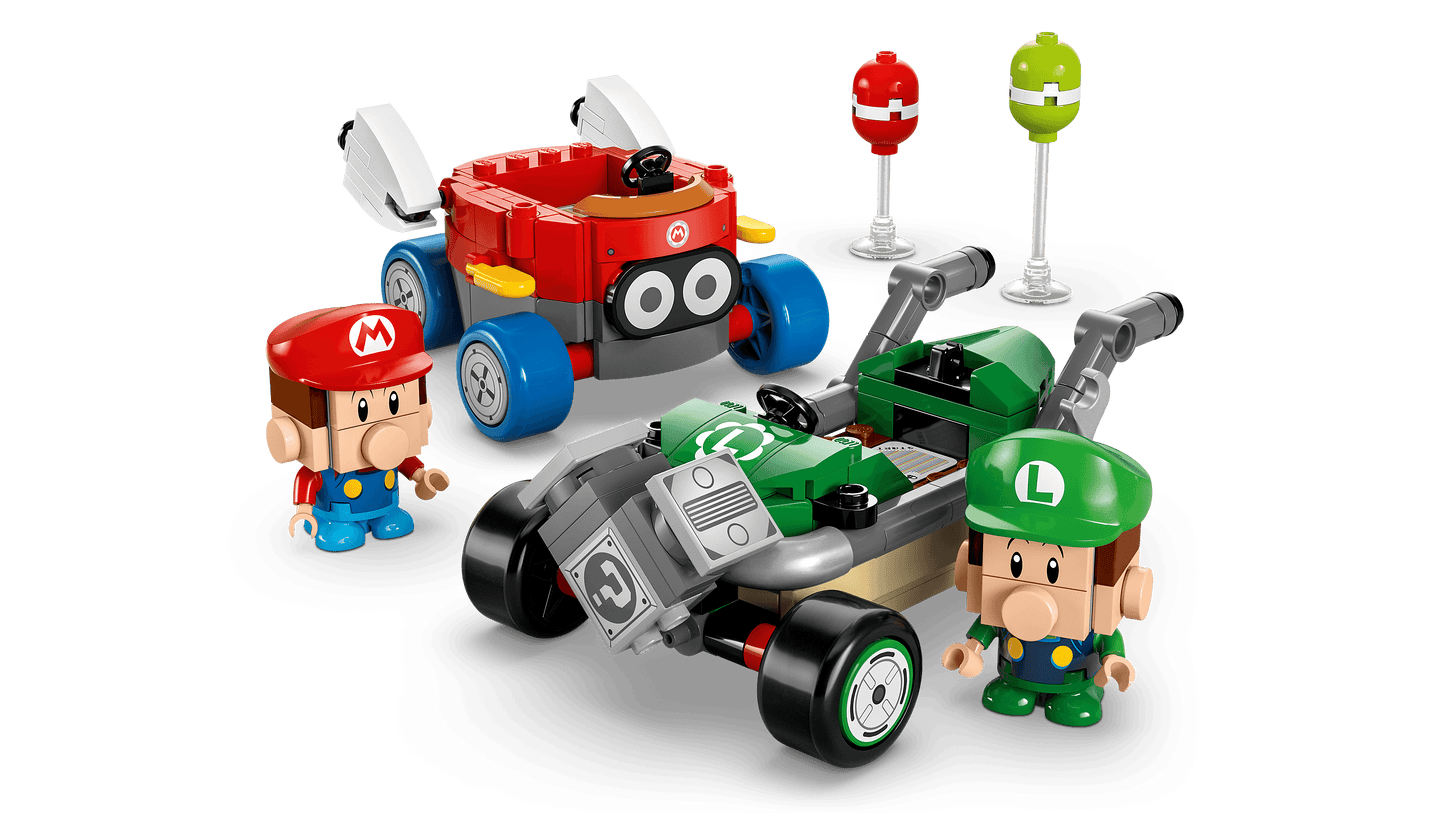 LEGO Mario Kart – The Baby Mario vs. Baby Luigi 72034 SuperMario