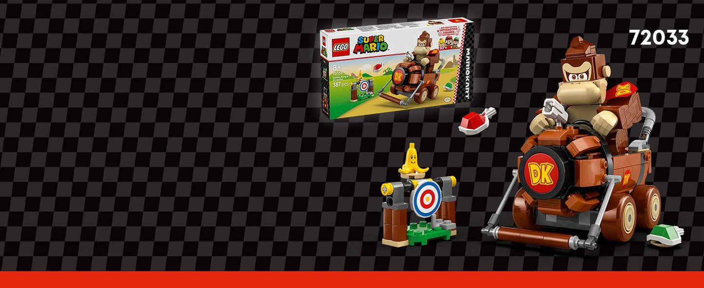 LEGO Mario Kart – Donkey Kong & DK Jumbo 72033 SuperMario