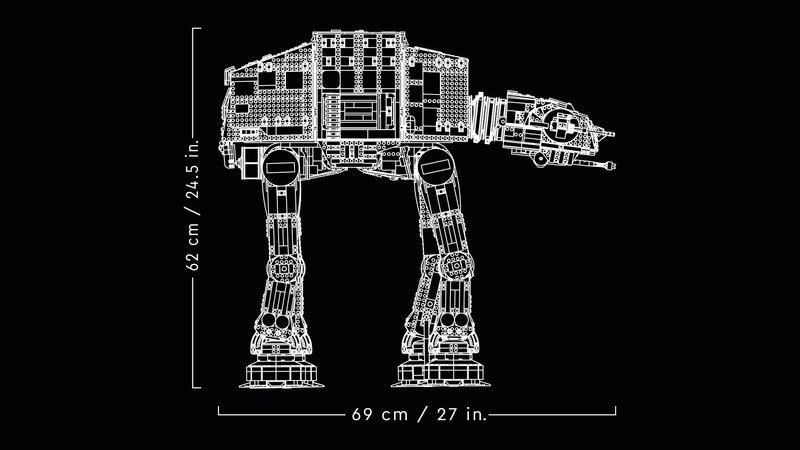 LEGO AT-AT 75313 Starwars (€. 25,00 per week + €. 50,00 borg)