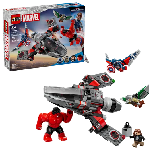 LEGO Captain America vs. Red Hulk duel 76292 Superheroes