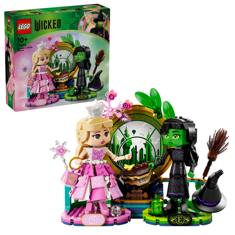 LEGO Buildable Wicked Elphaba &amp; Galinda! 75682 Wicked