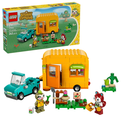 LEGO Leifs caravan en tuinwinkel 77054 Animal Crossing