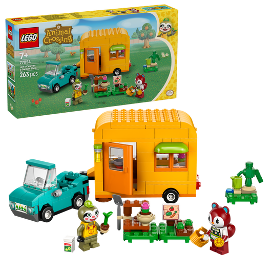 LEGO Leifs Wohnwagen- und Gartenladen 77054 Animal Crossing