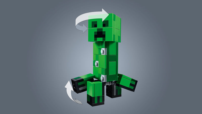 LEGO BigFig Creeper and Ocelot 21156 Minecraft