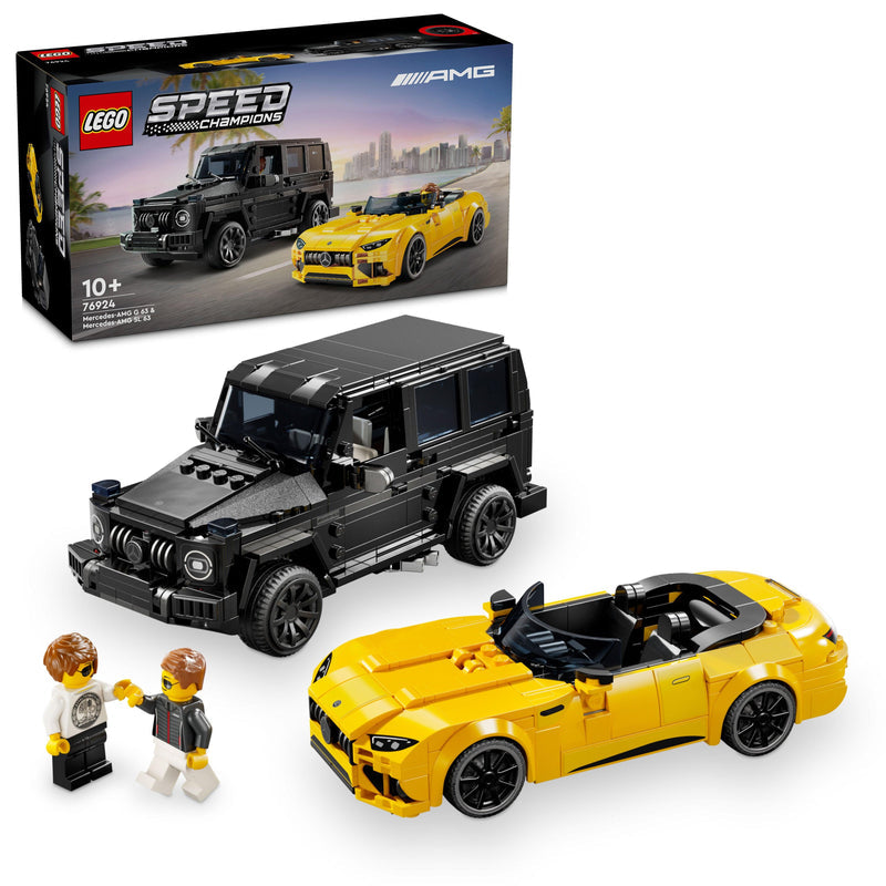 LEGO Mercedes-AMG GT Roadster 2024 & AMG G 63 76924 Speedchampions (Pre-Order: verwacht juni) LEGO SPEEDCHAMPIONS @ 2TTOYS LEGO €. 42.49