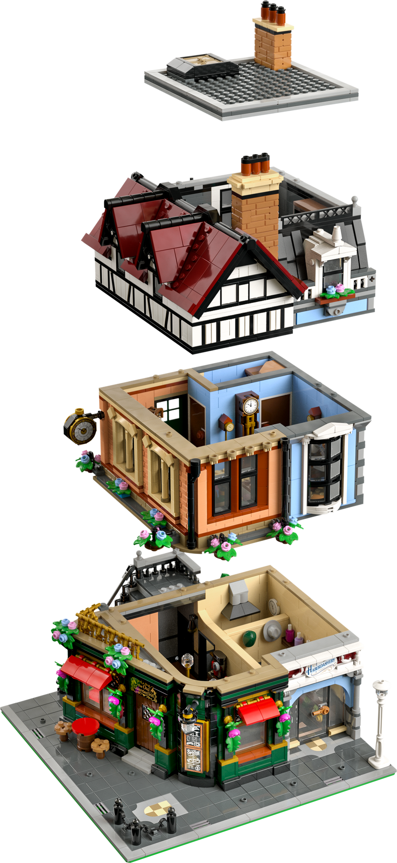 LEGO Tudor Corner House 10350 Icons