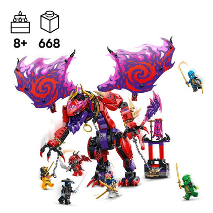 LEGO Blitzzahn-Chaosdrache 71832 Ninjago