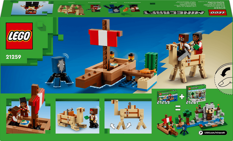 LEGO De Piratenschipreis - Zeil het avontuur tegemoet 21259 Minecraft (Pre-Order: verwacht juni) LEGO MINECRAFT @ 2TTOYS LEGO €. 12.49