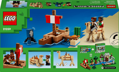 LEGO De Piratenschipreis - Zeil het avontuur tegemoet 21259 Minecraft (Pre-Order: verwacht juni) LEGO MINECRAFT @ 2TTOYS LEGO €. 12.49