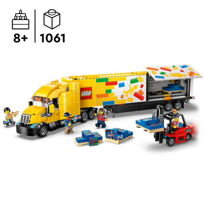 LEGO Yellow LEGO truck 60440 City