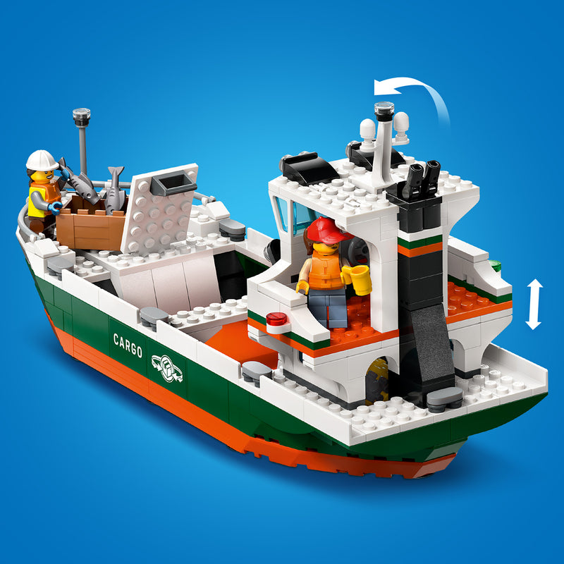 LEGO Hafen mit Frachter 60422 City