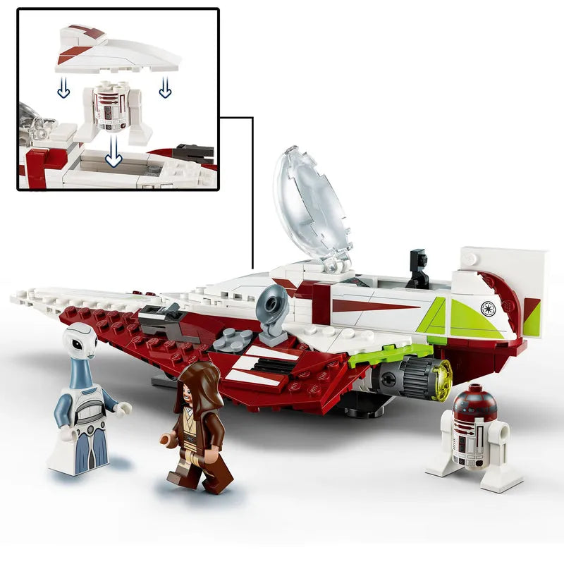 LEGO De Jedi Starfighter van Obi-Wan Kenobi 75333 StarWars