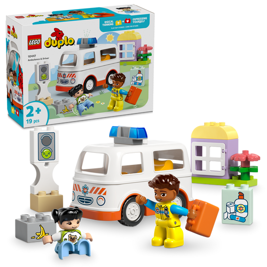 LEGO Ambulance with Driver 10447 DUPLO (Pre-Order: January 2025)