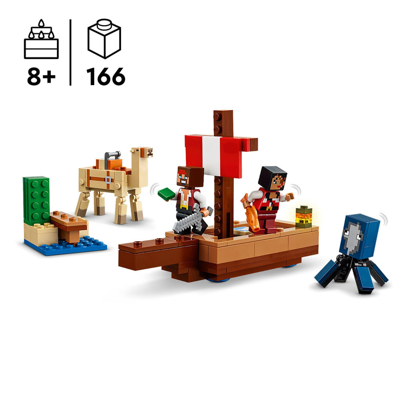 LEGO De Piratenschipreis - Zeil het avontuur tegemoet 21259 Minecraft (Pre-Order: verwacht juni) LEGO MINECRAFT @ 2TTOYS LEGO €. 12.49