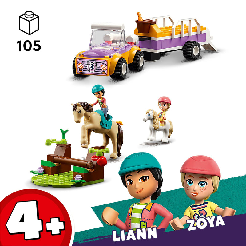 LEGO Paard en pony aanhangwagen 42634 Friends LEGO FRIENDS @ 2TTOYS LEGO €. 16.49