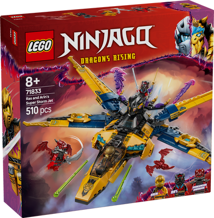 LEGO Ras &amp; Arins Super-Sturmflugzeug 71833 Ninjago