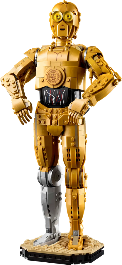 LEGO C-3PO; Golden robot 75398 Star Wars