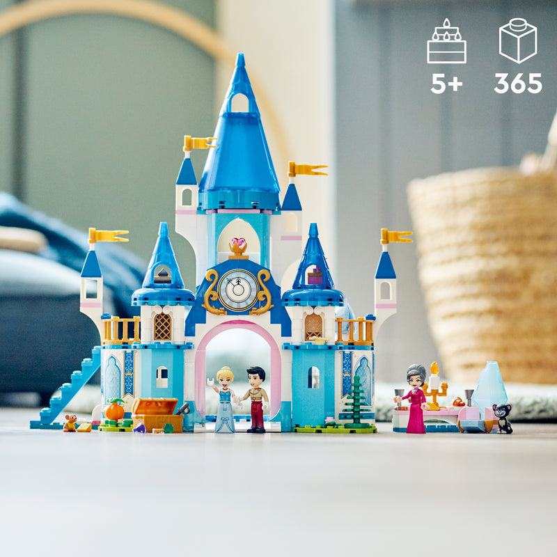 LEGO Cinderella and Prince Charming's Castle 43206 Disney