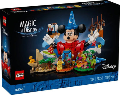 LEGO Disney 100 Celebration: A Magical Building Adventure 21352 Ideas