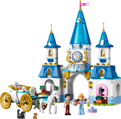 LEGO Cinderella's Castle &amp; Carriage 43275 Disney (Pre-Order: January 2025)