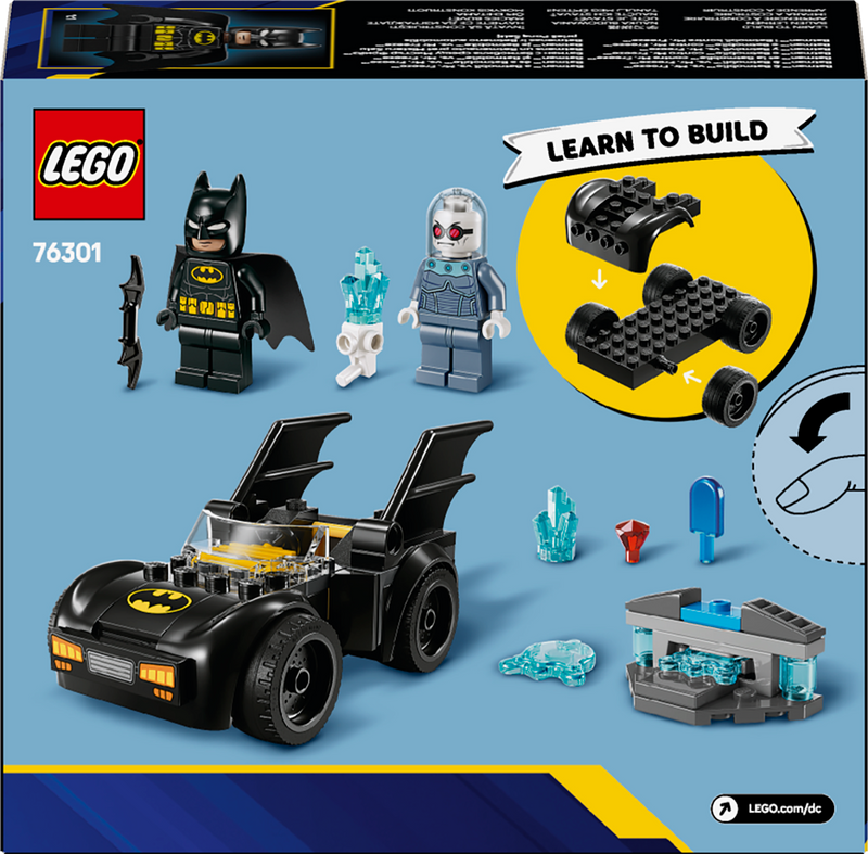 LEGO Batman &amp; Batmobile Vs Mr. Freeze 76301 Batman (Delivery: January 2025)