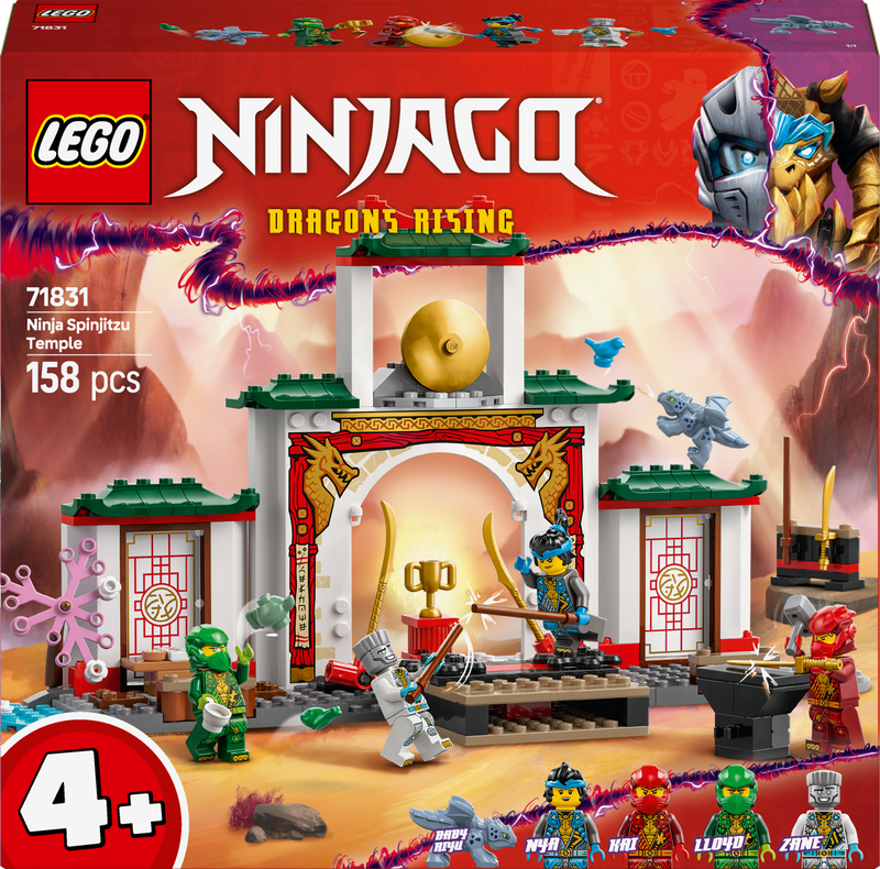 LEGO The Ninja Spinjitzu Tempel 71831 Ninjago -  - 2TTOYS | Official LEGO shop😊🥰