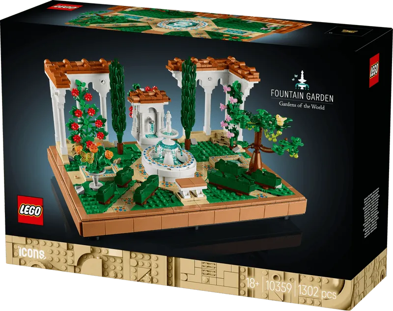 LEGO Garden with Fountain 10359 Icons