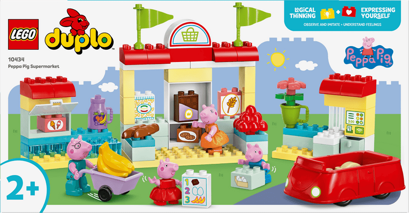 LEGO Peppa Big supermarkt 10434 DUPLO (Pre-Order: verwacht juni) PEPPA PIG @ 2TTOYS LEGO €. 59.49