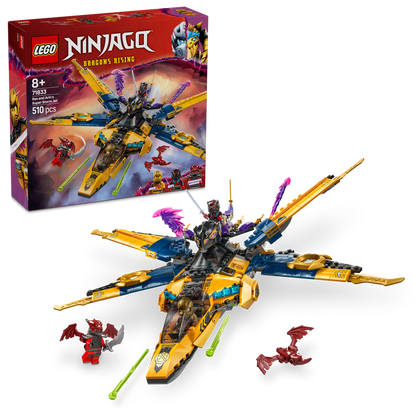 LEGO Ras &amp; Arins Super-Sturmflugzeug 71833 Ninjago