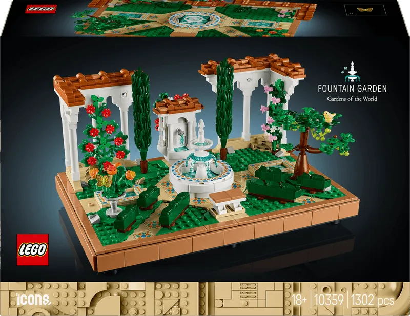 LEGO Garden with Fountain 10359 Icons