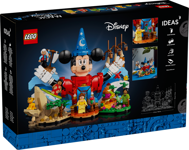 LEGO Disney 100 Celebration: A magical building adventure 21352 Ideas