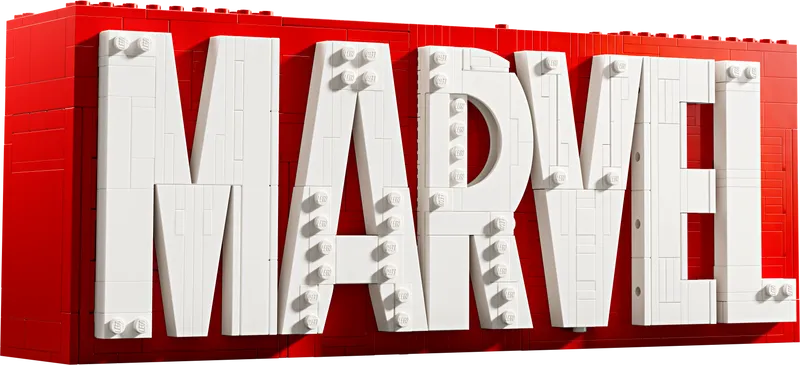 LEGO Marvel Logo und Figuren 76313 Superhelden