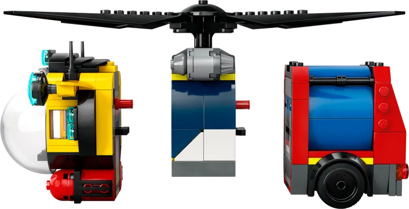 LEGO Hubschrauber, Feuerwehrauto und U-Boot 60462 City