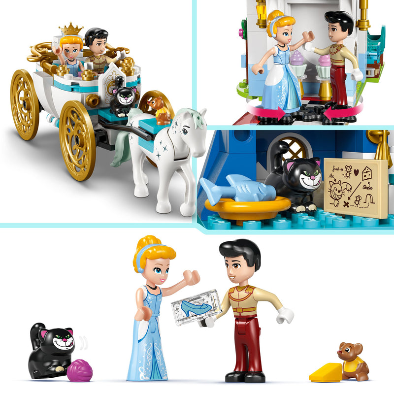 LEGO Cinderella's Castle &amp; Carriage 43275 Disney (Pre-Order: January 2025)