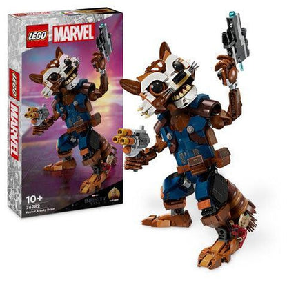 LEGO Rocket en Baby Groot 76282 Superheroes LEGO SUPERHEROES @ 2TTOYS LEGO €. 50.49