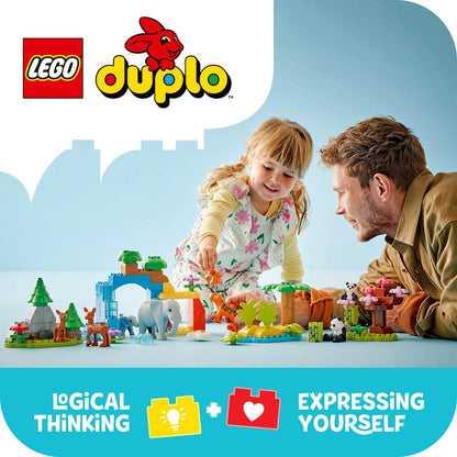 LEGO 3 in 1 Familie Wilde Dieren 10446 DUPLO (Pre-Order: januari 2025)