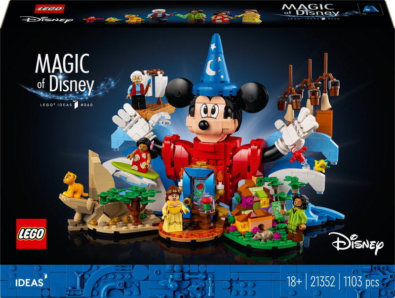 LEGO Disney 100 Celebration: Ein magisches Bauabenteuer 21352 Ideen