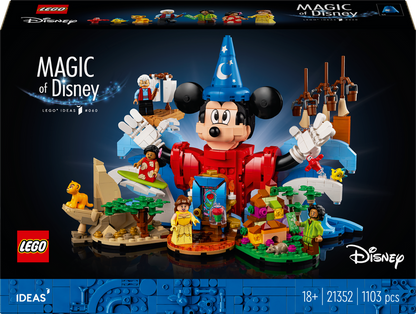 LEGO Disney 100 Celebration: A Magical Building Adventure 21352 Ideas