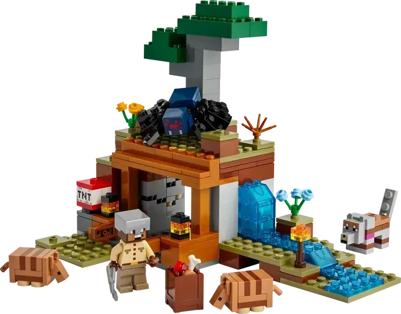 LEGO Armadillo Mine Expedition 21269 Minecraft