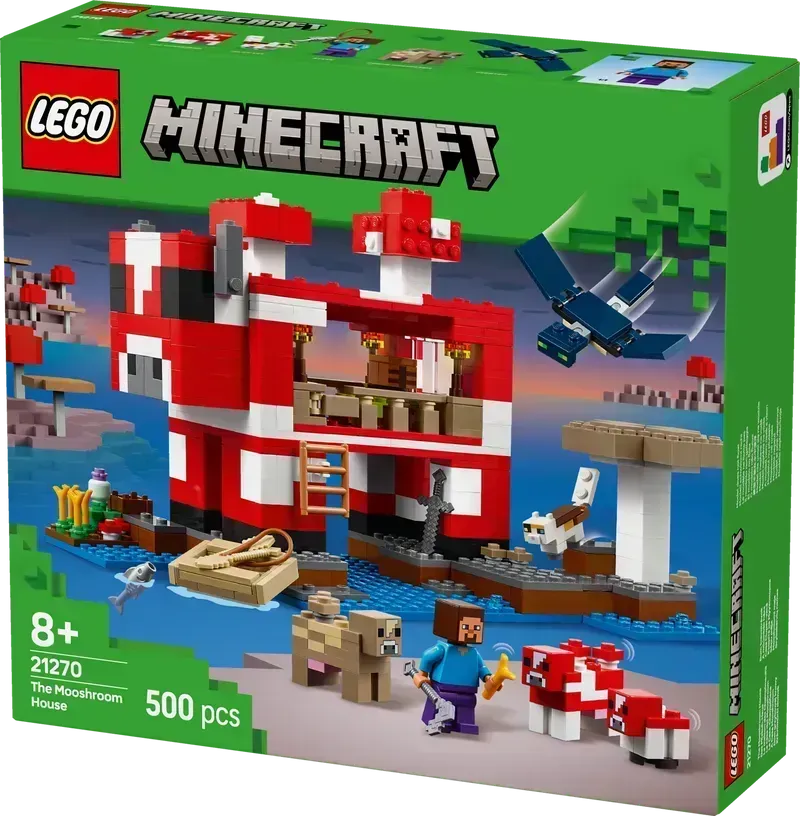 LEGO Het Paddestoelhuis 21270 Minecraft