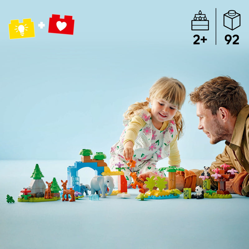 LEGO 3 in 1 Familie Wilde Dieren 10446 DUPLO (Pre-Order: januari 2025)