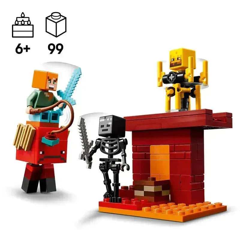 LEGO Het Nether Lava gevecht 21266 Ninjago